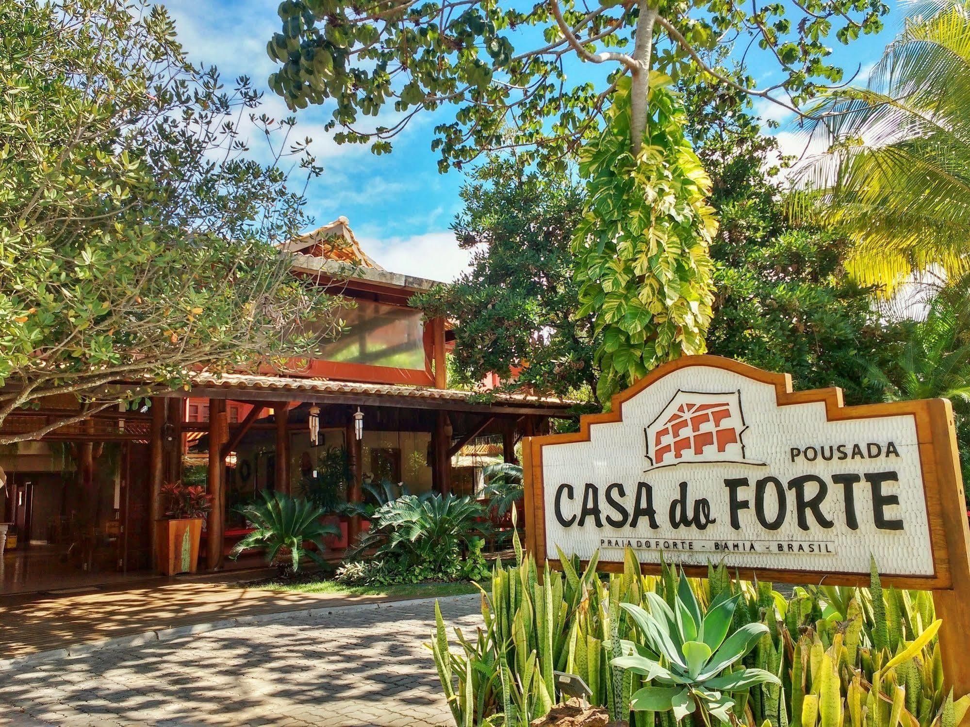 Pousada Casa Do Forte Мата-ді-Сан-Жуан Екстер'єр фото